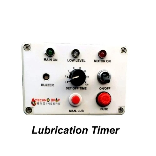 Electronic Lubrication Timer - Metal, White, 220-440V | Tested Quality, 1 Year Warranty, Timely Delivery