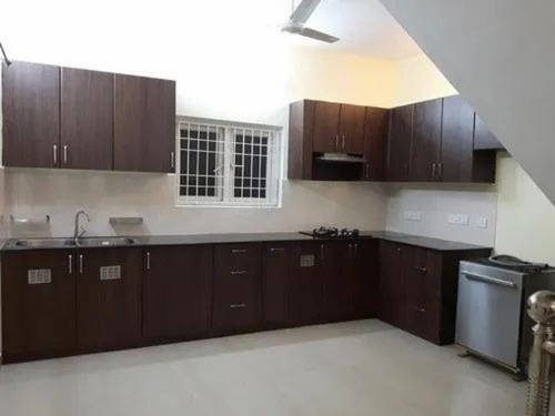 L Shaped Modular Kitchen