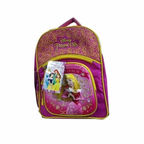 Pink Designer Kids School Bag