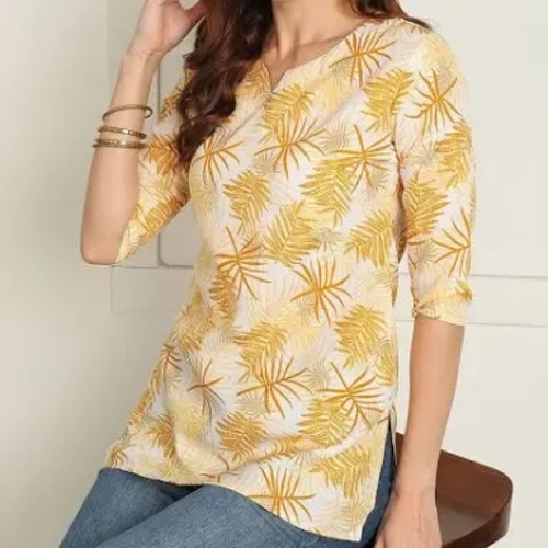 Printed Short Kurti