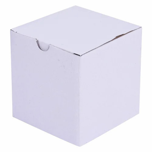 White Duplex Corrugated Packaging Box