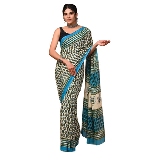 Women Party Wear Cotton Saree
