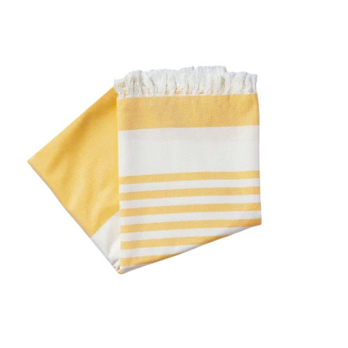 Yellow Bamboo Bath Towel