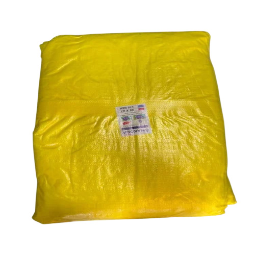 Yellow Hdpe Tarpaulin - 27 Inch X 30 M, 170 Gsm, Pe Laminated, Waterproof, Canvas Tarp Cover
