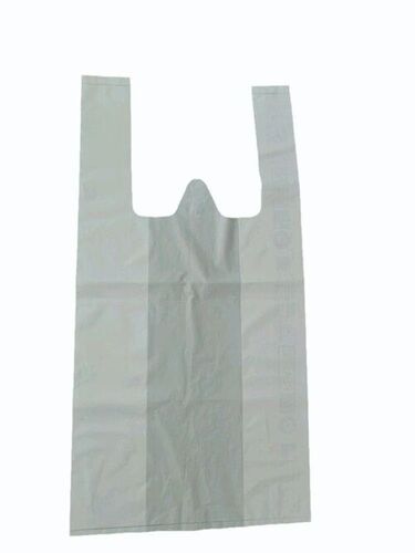 10 Kg Bio Plastic White Compostable Carry Bag