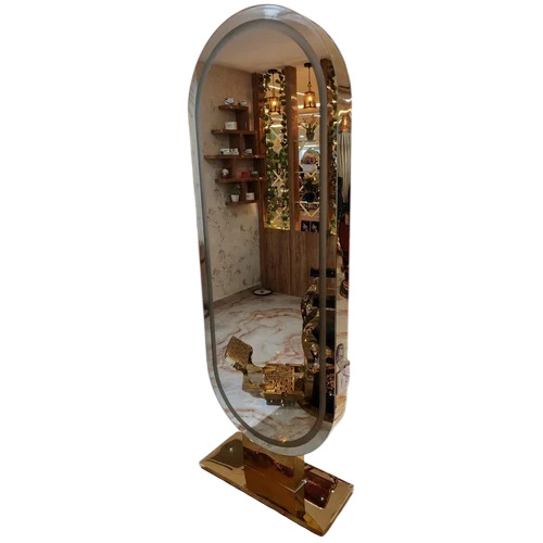 28x60 Inches Steel Salon LED Mirror