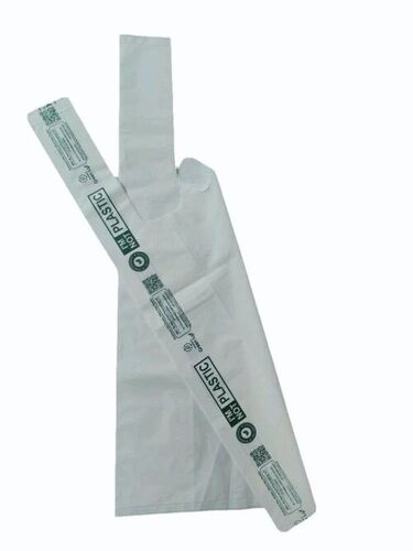 5 Kg Bio Plastic White Compostable Carry Bag