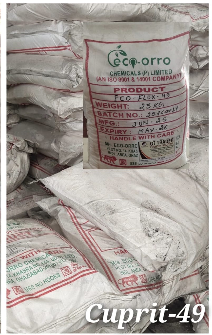 Brass Melting Flux Cuprit 49 - Color: White