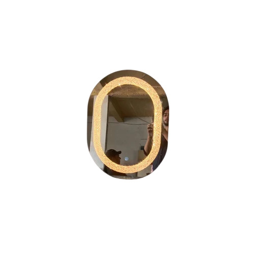 Diamond Led Touch Sensor Mirror - Glass 18x24 Inch 3-in-1 Color, Frameless Frontlit Saint-Gobain