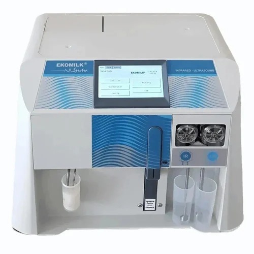 Ekomilk Spectra Milk Analyser - Stainless Steel, Silver, 90 Samples/Hour, Touch Screen | Automatic, 220 Volt