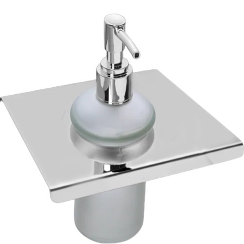 Glass Soap Dispenser Square