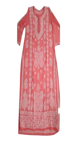 Long Chikan Kurti