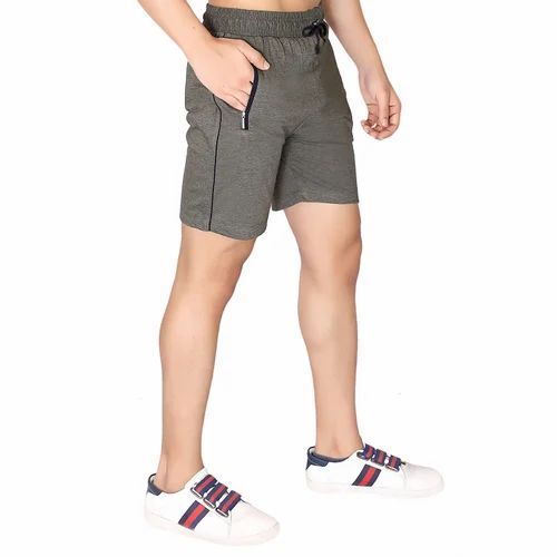 Men Hosiery Cotton Shorts - 250 GSM, Regular Fit, Various Sizes | Lightweight, Soft, Breathable, Quick Dry