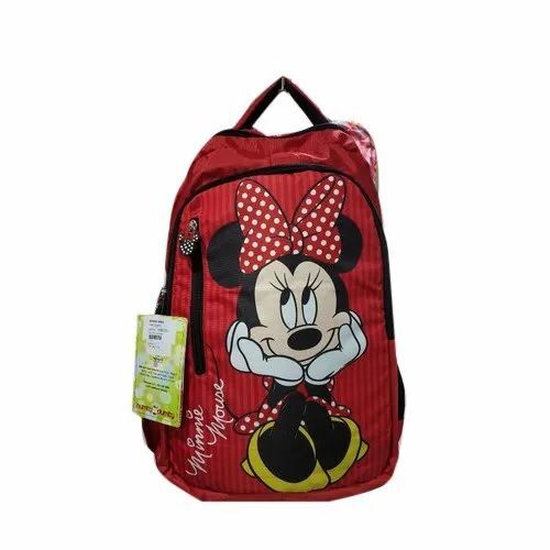 Red Designer Kids School Bag