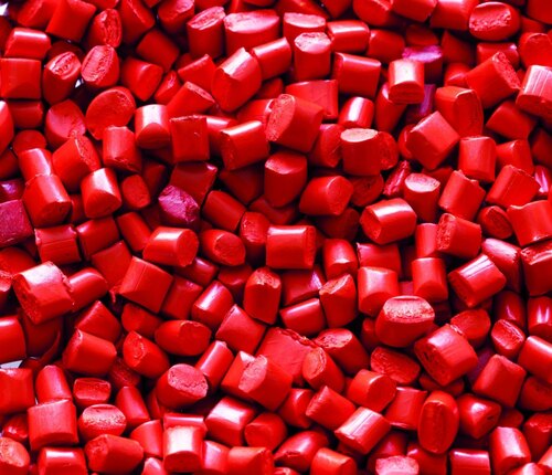 Red Hdpe Granules