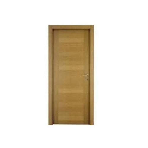 Solid Plywood Door - Plywood Brown Swing Entry | Smooth Texture Easy to Install