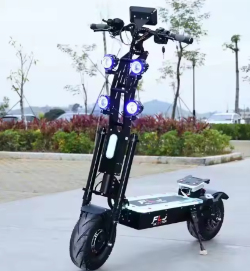 Tire Electric Scooter Flj X14 72V 10000W 14Inch Fat  - Weight: 80  Kilograms (Kg)