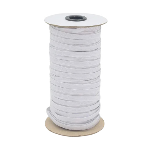 White Braided Elastic