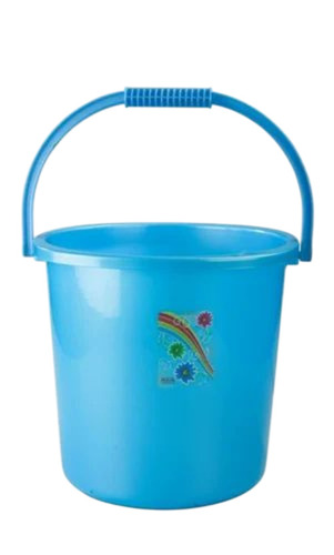 Blue Plastic Bucket 