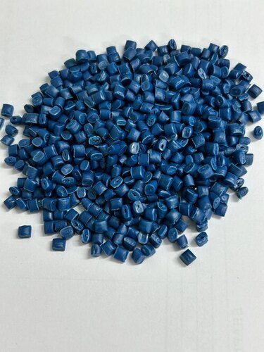 Coloured Polypropylene Granules - Plastic, Blue, A Grade | Eco Friendly, Bag Packaging, Industrial Use