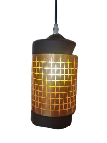 Cylindrical Hanging Chandelier Light - Crystal, Ceiling Mount, 220V, Single Phase | Heavy Duty, Perfect Finish, Industrial Use