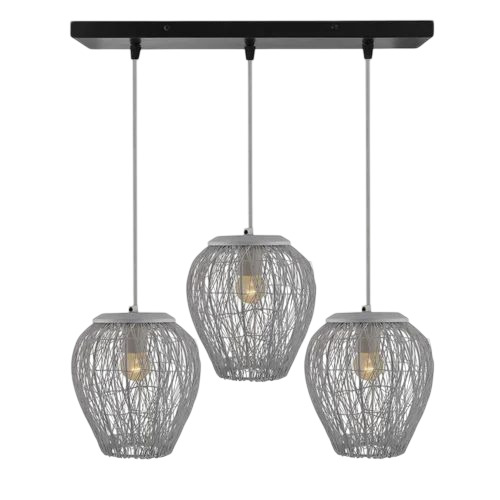 Iron Wire Ceiling Hanging Lamp
