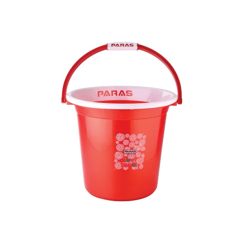 Red Household Plastic Buckets