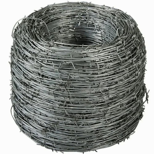 Silver Gi Barbed Wire