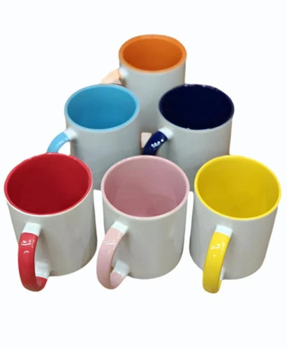 350Ml Ceramic Mug - Color: White