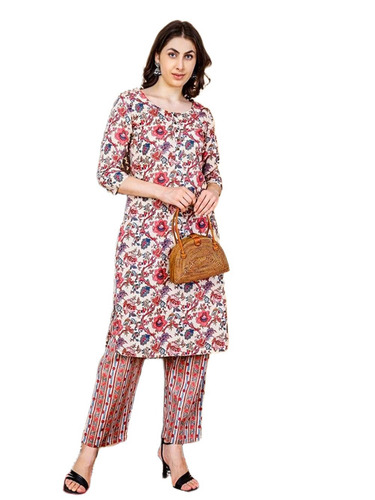Cotton Kurti Pant Set
