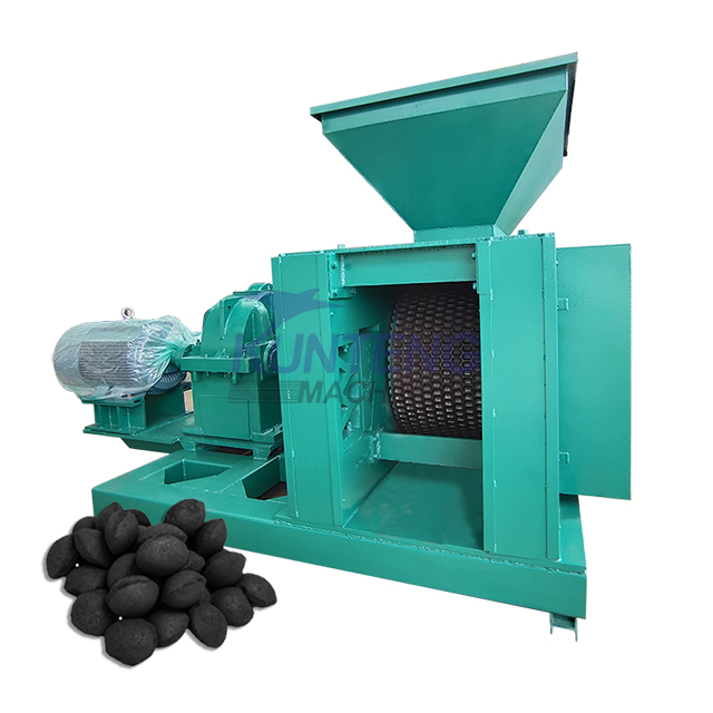 Customizable Shape Ball Press Machine For Coke Powder, Coconut Shell Charcoal Powder And Graphite - Briquette Size: Customized