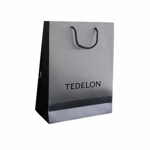 Designer Rectangular Paper Shopping Bag