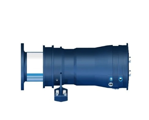 Hydraulic Strut And Suspension Cylinder - Stainless Steel, Blue, Industrial | High Pressure, Durable, Wear Resistant, Heat Tolerant, Precision Alignment