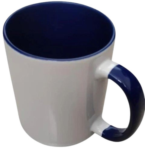 Plain Ceramic Mug - Color: White