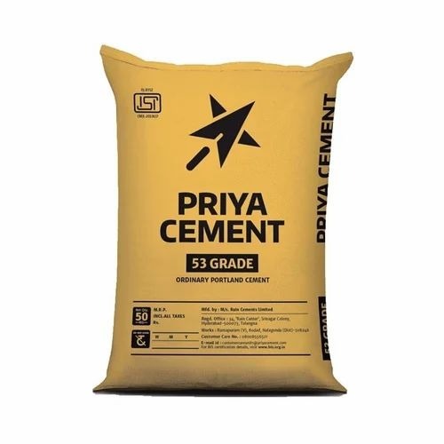 Priya Cement Opc 53 Grade