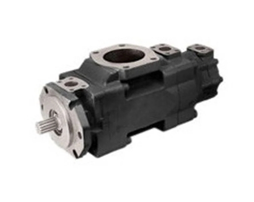 Vt7qdcc Veljan Triple Vane Pump - Mild Steel, Grey Black, Hydraulic | Low Noise, Energy Efficient, Pressure Stability