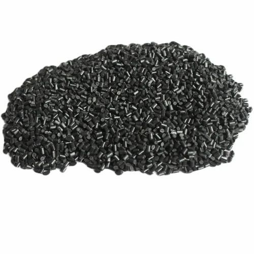 4.5mm Hips Black Granules - Plastic, 4.5mm, Black | Eco Friendly, A Grade, Bag Packaging