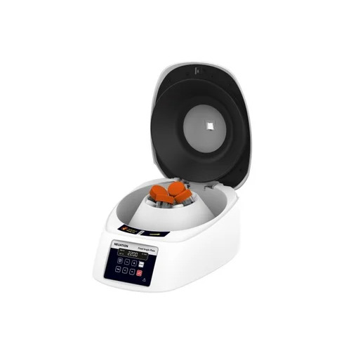 iFUGE D08 Portable Lab Centrifuge - Plastic, White/Black, 4500 RPM, 24V 53W | 4x50ml & 8x15ml Capacity