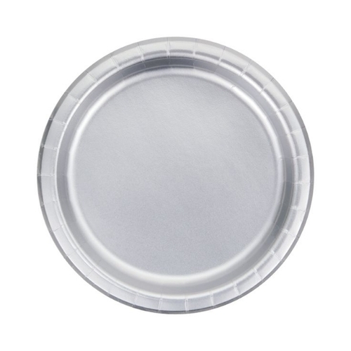 Silver Foil Paper Plates