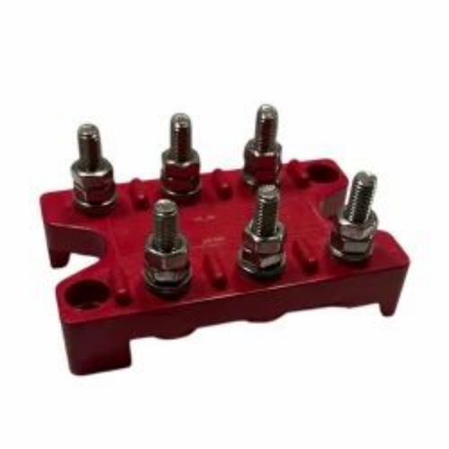 Abb Motor Terminal Plate - Corrosion Resistant Rectangular Red, Durable Sturdy Housing Heat Resistant