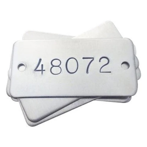 Aluminium Barcode Labels