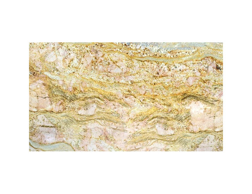 Gold Granite Slab - 18mm, 2700x800mm, Polished, Chamfered Edge | Gold Color, Slab for Staircase, Table Top, Countertop, Wall Cladding, Flooring