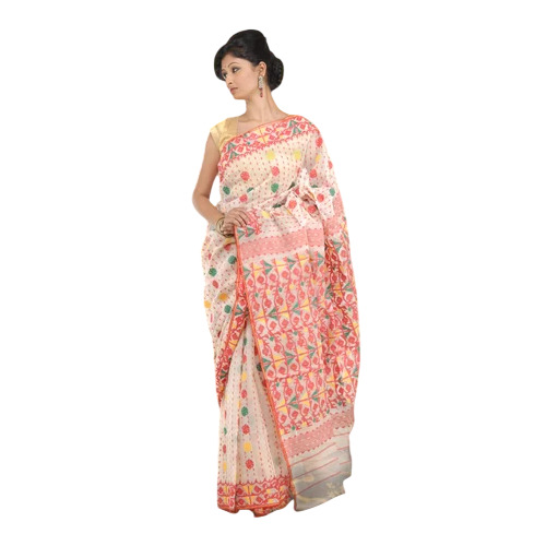 Ladies Designer Cotton Jamdani Sarees