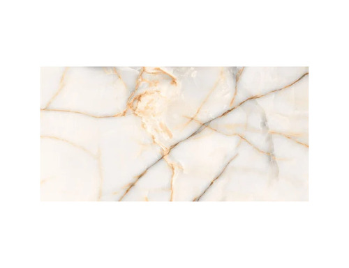 Luna Onyx Beige Glossy Floor Tiles