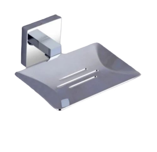 Silver Brass Soap Dish