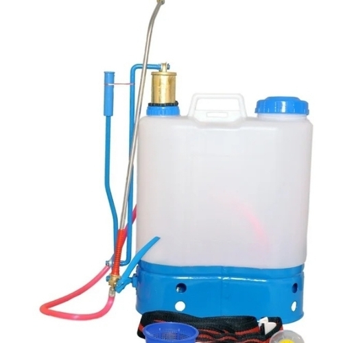 Spray Pump - Plastic 18L, White | Manual Operation, Adjustable Nozzle, High Pressure, Portable Design, Chemical Resistant