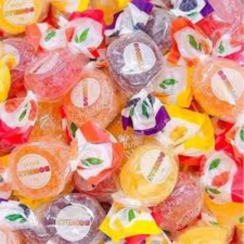 Candy - Sugar Base Sweet Pieces, Low Moisture, Eggless | Vegan Suitable, Hygienic Packaging, Ready to Serve