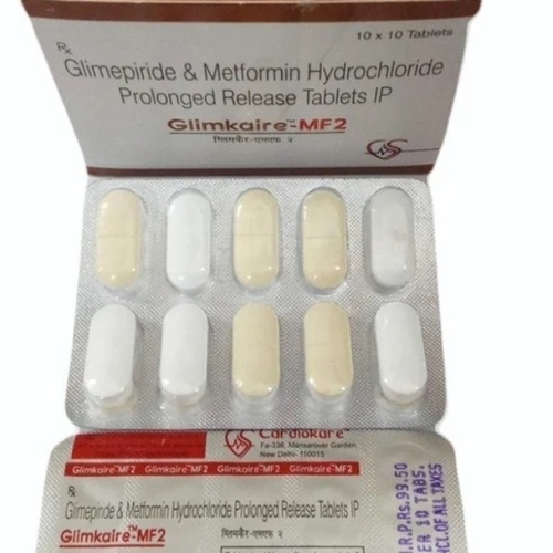 Glimepiride Tablets - White Pharmaceutical Grade | Fast Acting Prescription Easy to Consume