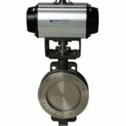 Pneumatic Actuator Operated Butterfly Valve