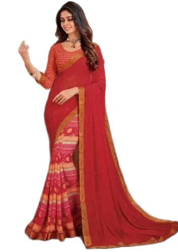 Printed Georgette Sarees